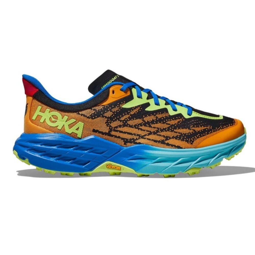 Hoka Men's Speedgoat 5 Solar Flare‎ Running Shoes - Size 8D